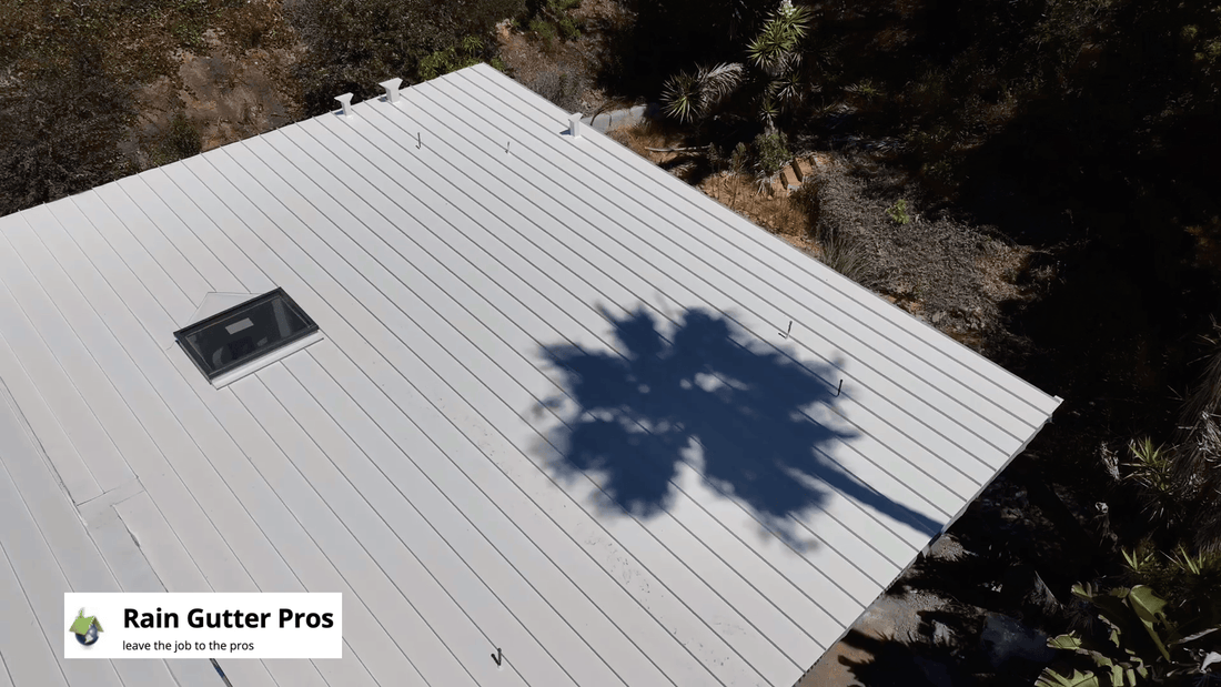 Pacific Palisades Metal Roofing Project Showcase: Solar White Standing Seam
