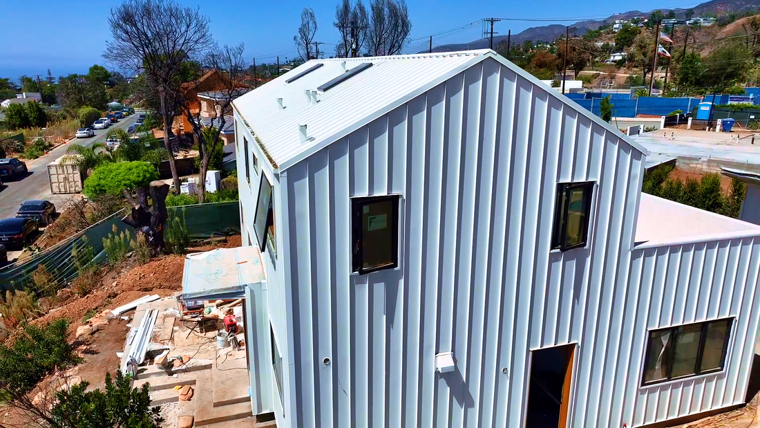 Pacific Palisades Metal Roofing Project Showcase: Standing Seam & Custom Siding
